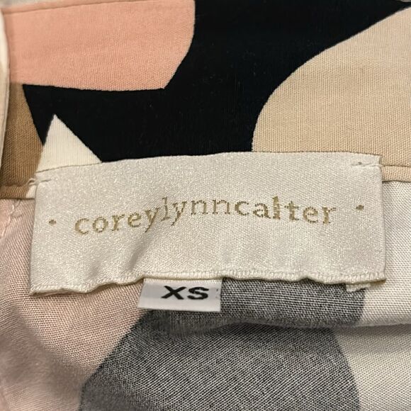 EUC Corey Lynn Calter Abstract Wide Leg Pants in Assorted Combo Print - Picture 7 of 15